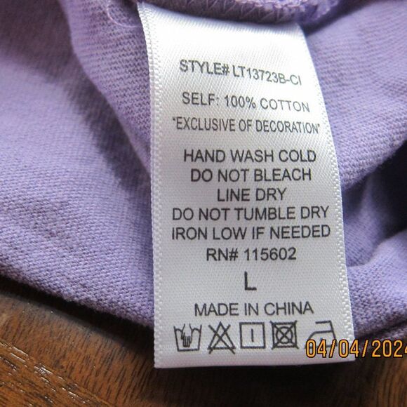 📦 Purple crop 💜 CURRENT MOOD tshirt Pre-owned - Picture 5 of 6